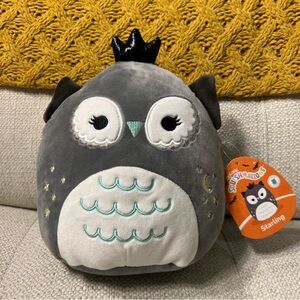 STARLING OWL 🦉✨💫 7 inch SQUISHMALLOW FTM NWT, HALLOWEEN, NEWLY RELEASED! ☺️